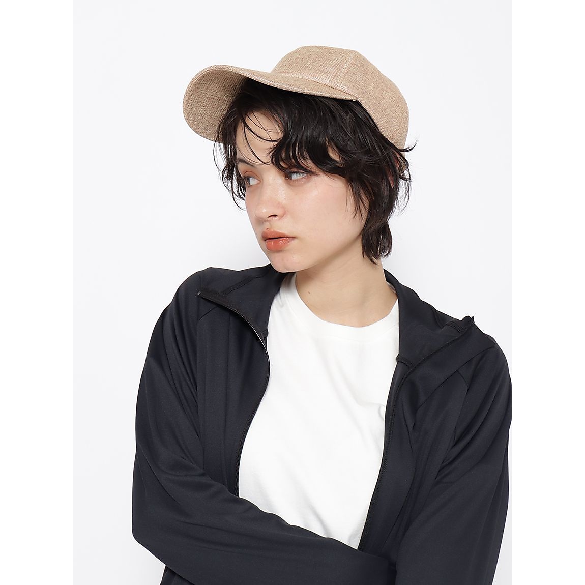 ライクアストロー 5パネルキャップ