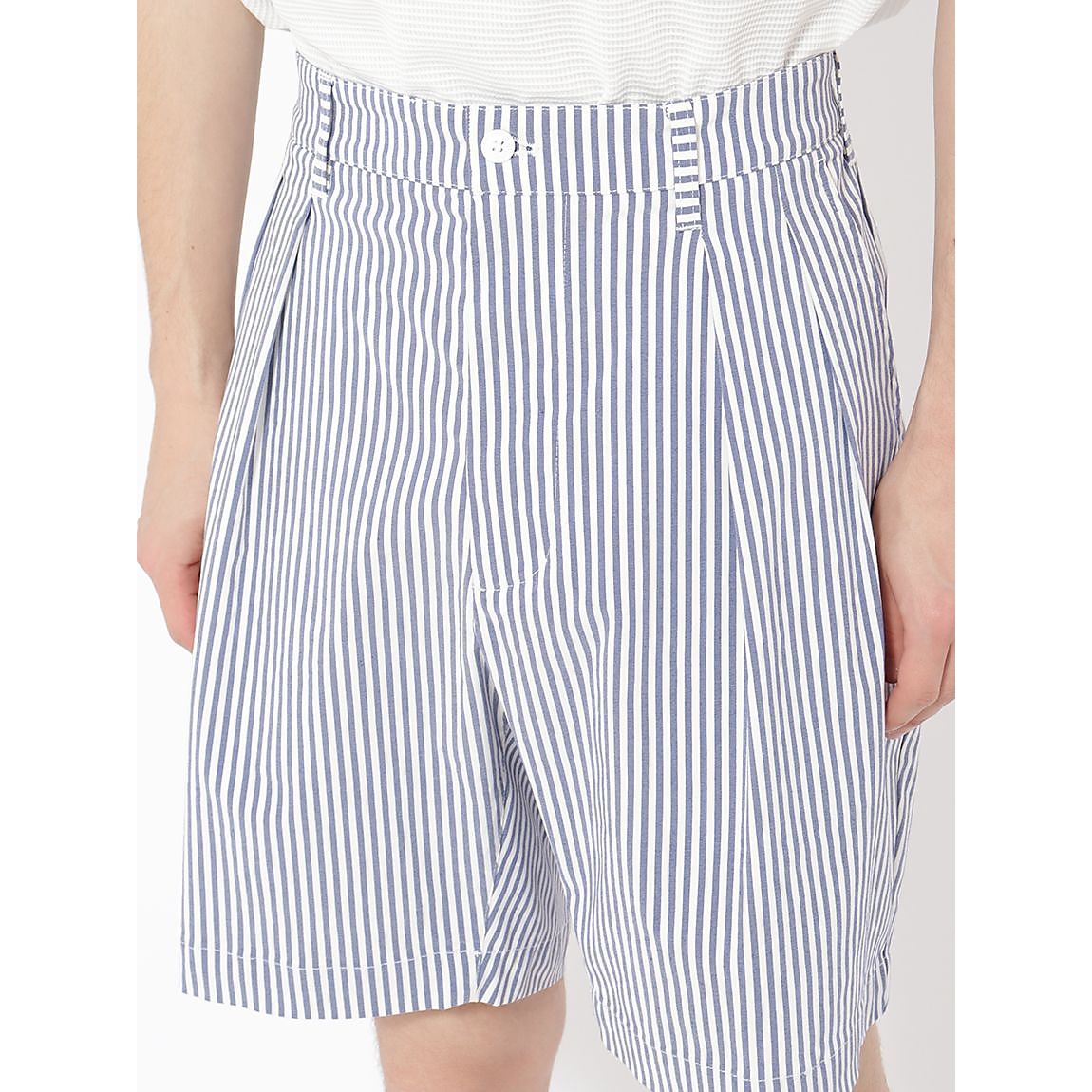 ハイパーストレッチ麻混 ハーフパンツ MENS