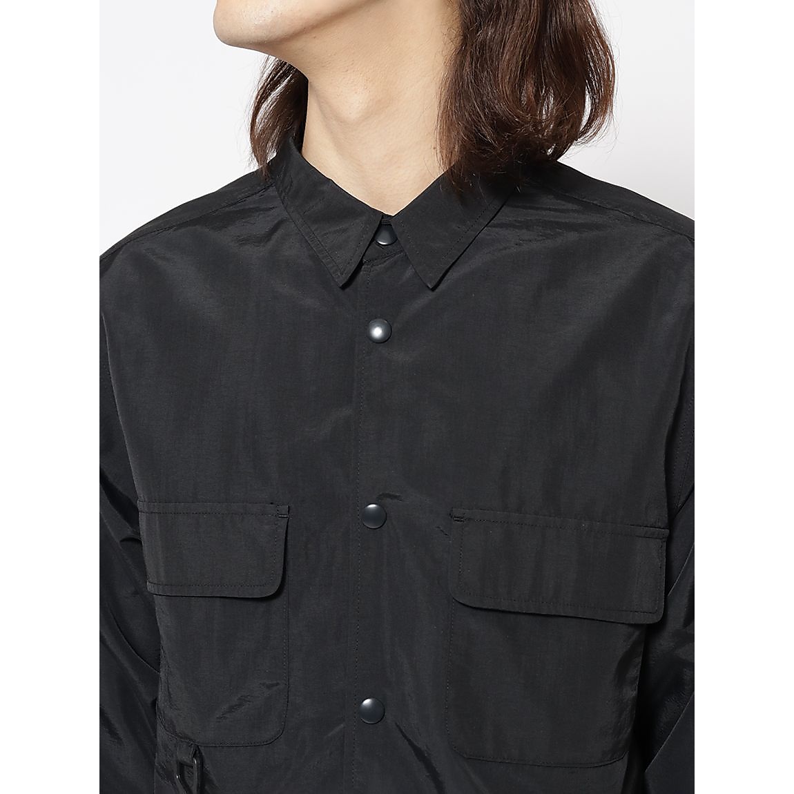 タスランナイロン オーバーサイズシャツ MENS