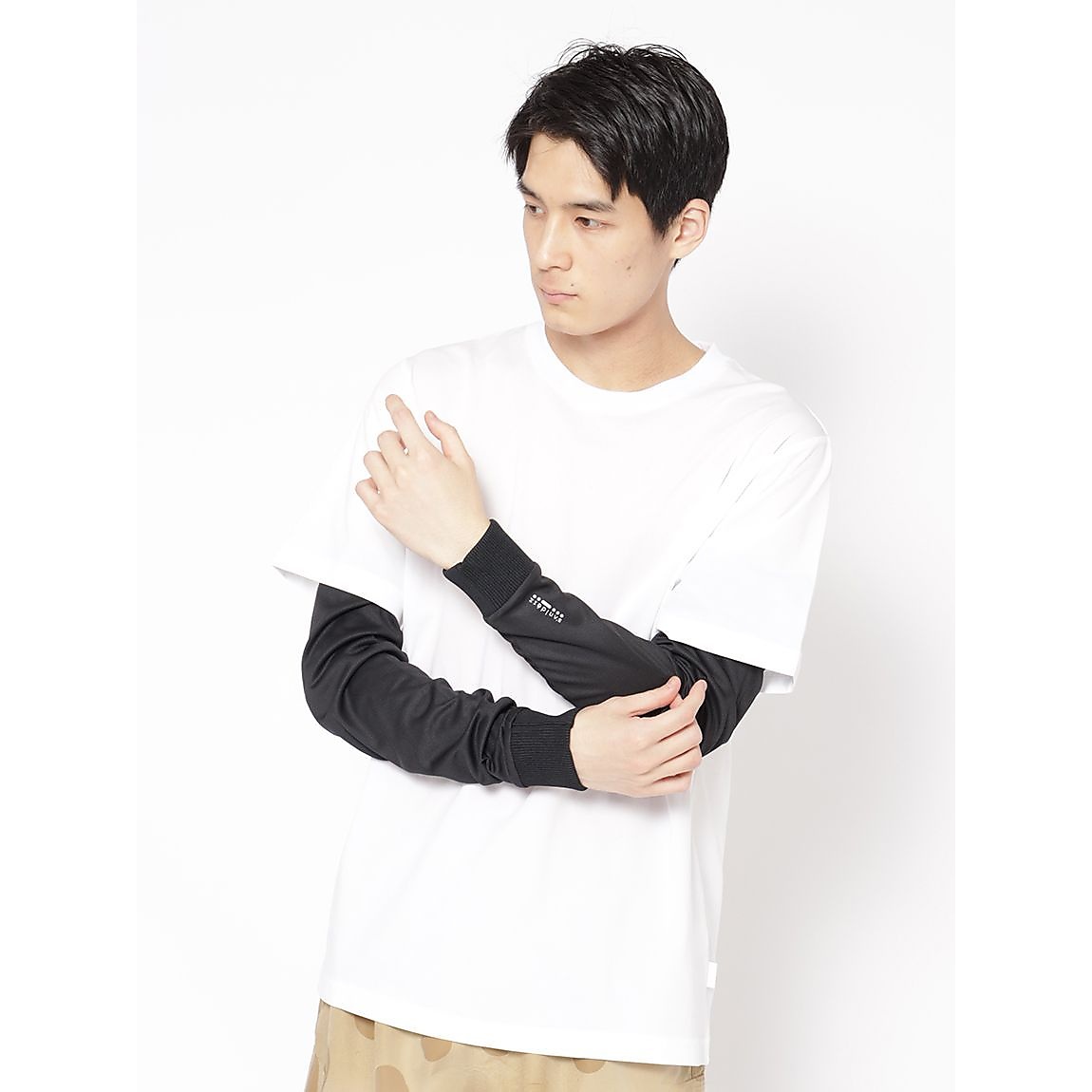 「暑い日のスタンダード。」クーリングアームカバーリブ付