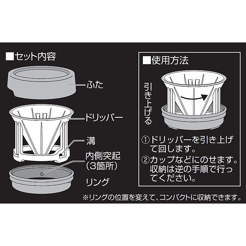 ポップアップドリッパー