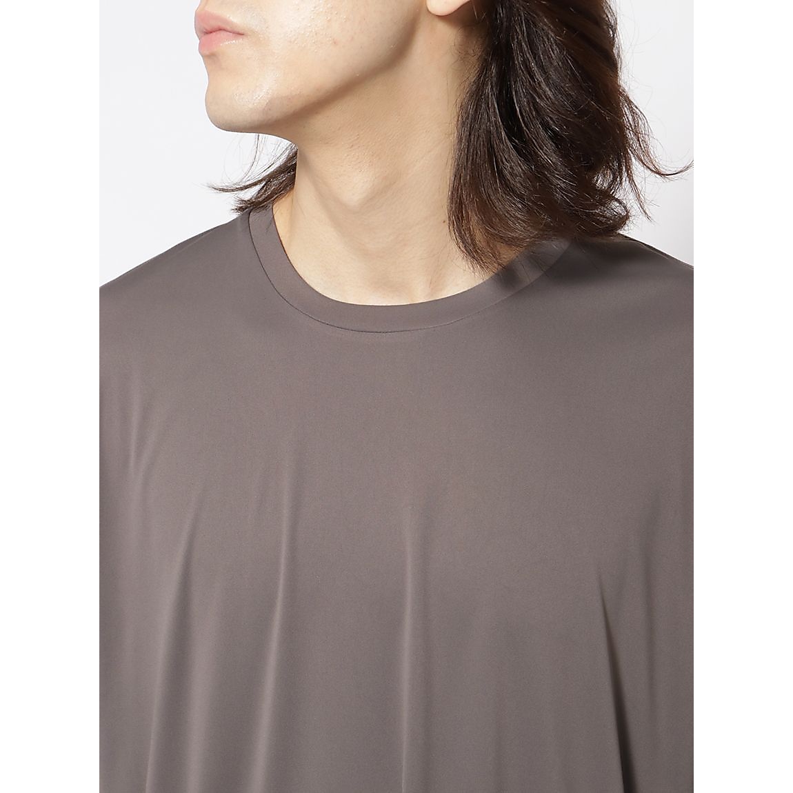 for RUN  軽量ドライスムース オーバーサイズTシャツ MENS