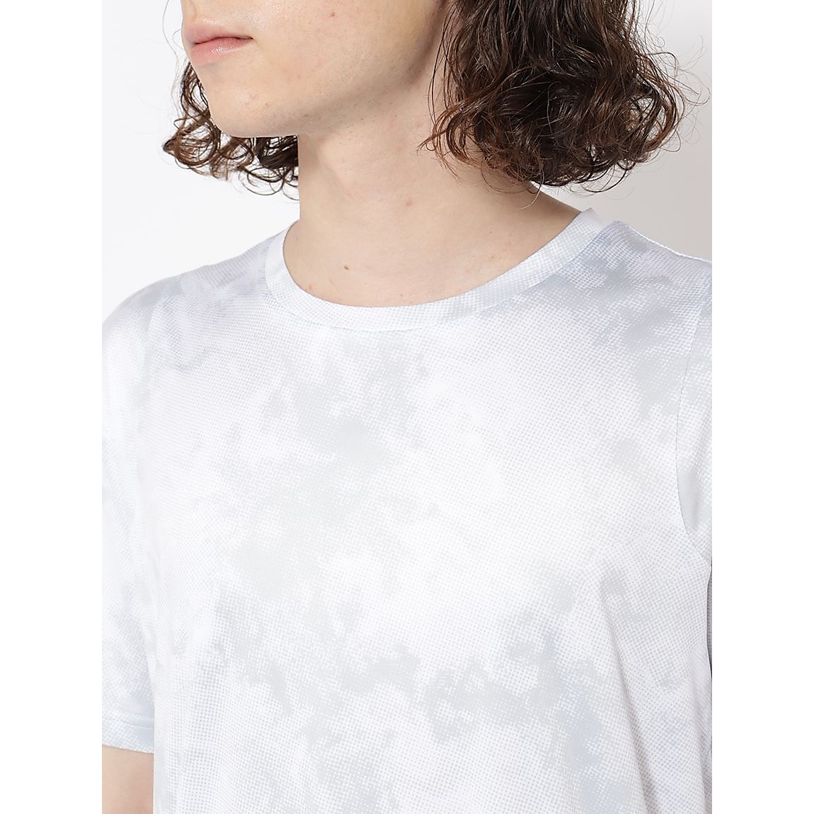 for RUN  軽量ドライスムース プリントTシャツ MENS