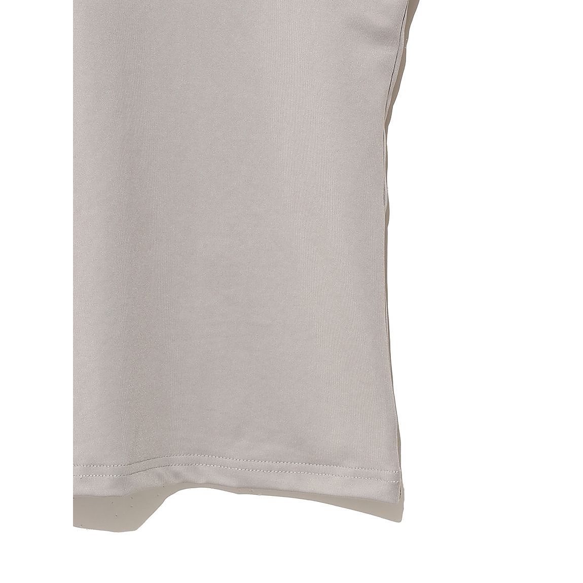 ドライポリエステル バイカラーノースリーブTシャツ JUNIOR