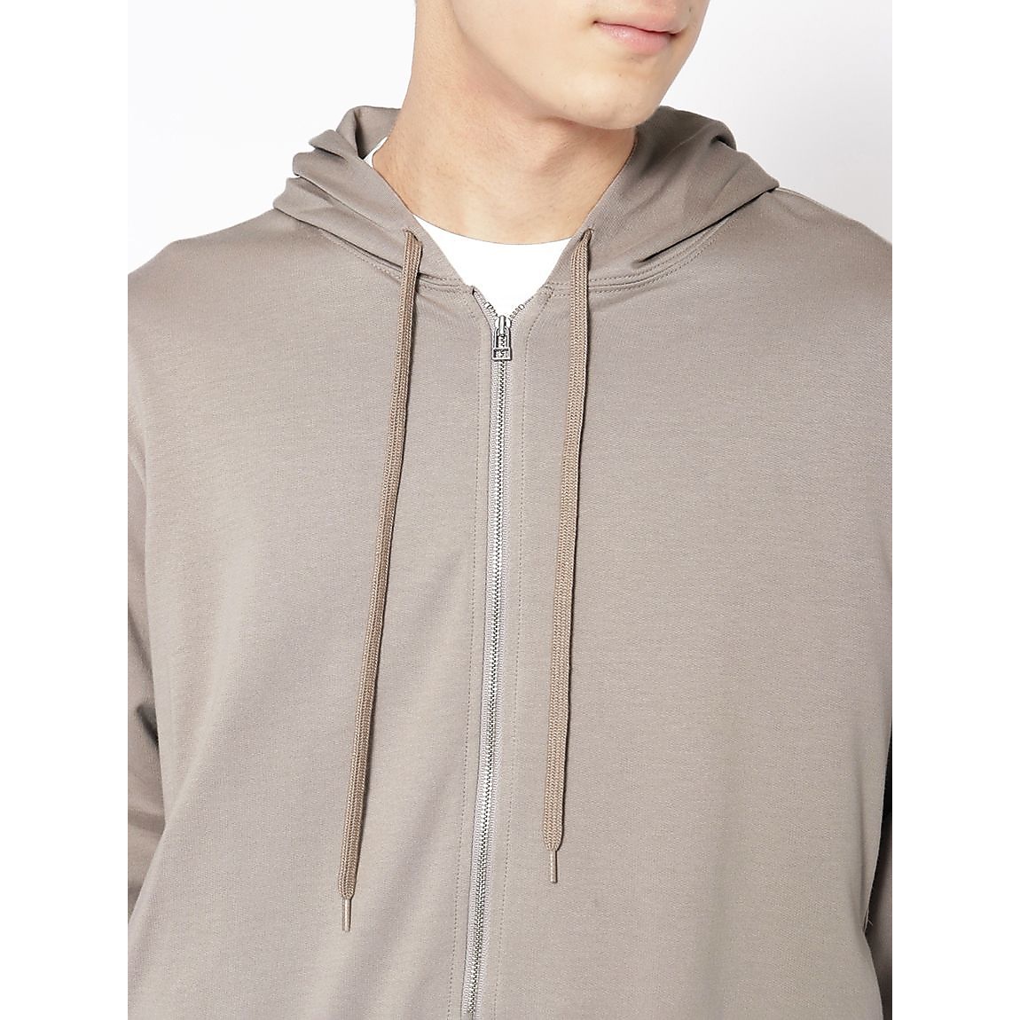 コットンミニ裏毛 ジップフーディ MENS