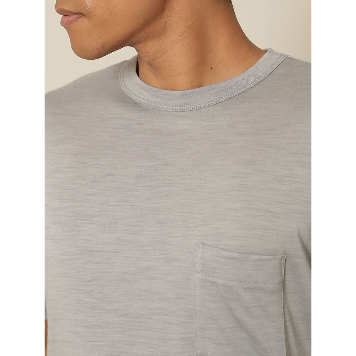 メリノウール レギュラーポケットTシャツ MENS