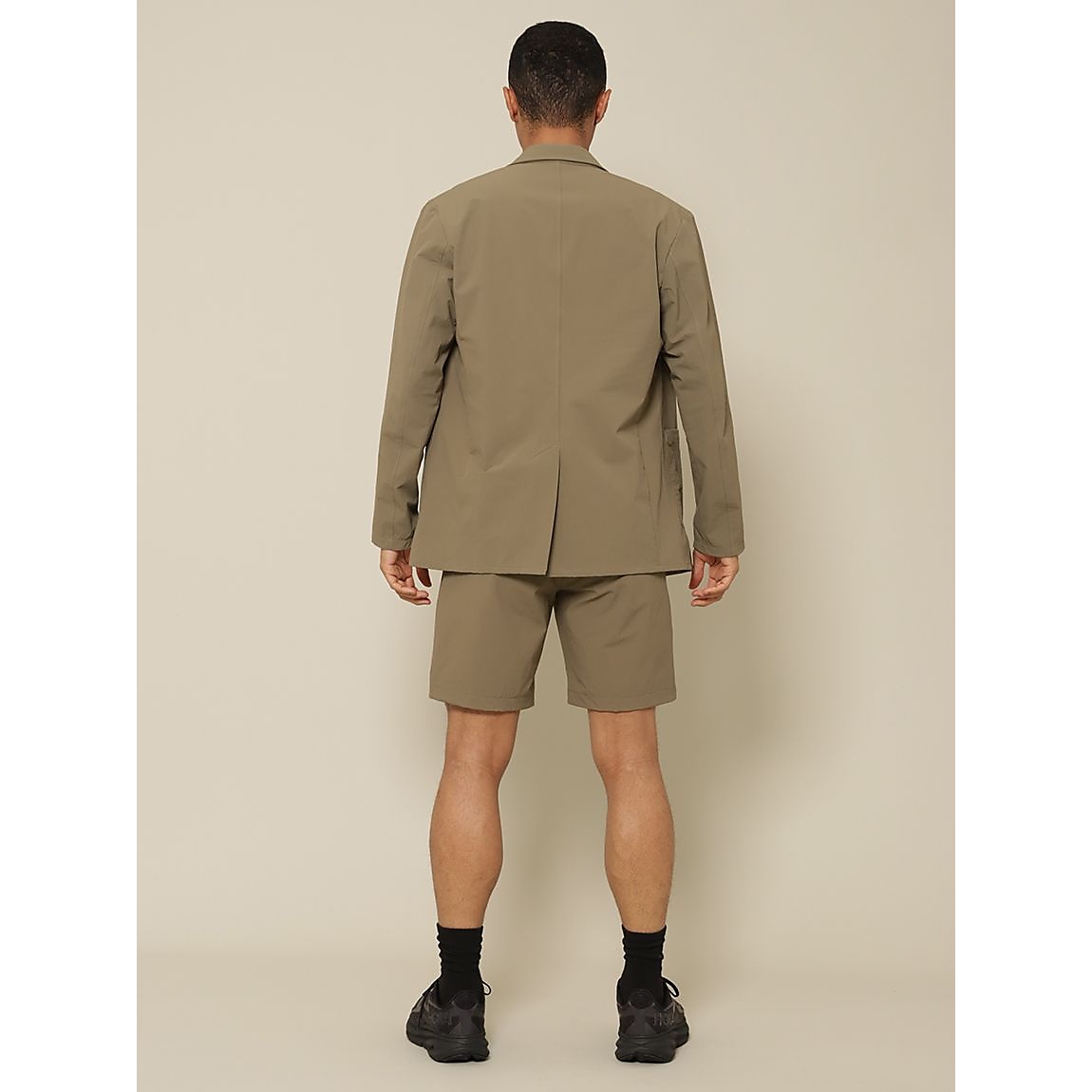 リサイクル裏ドビーナイロン テーラードジャケット MENS