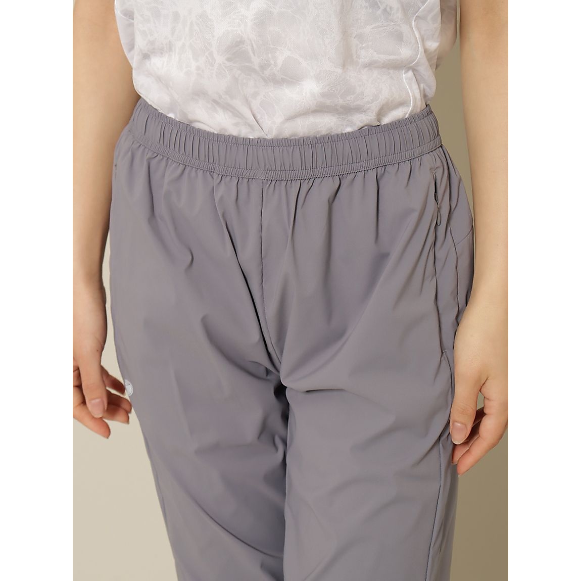 RUNフライトテックタフタ ウインドロングパンツ LADIES