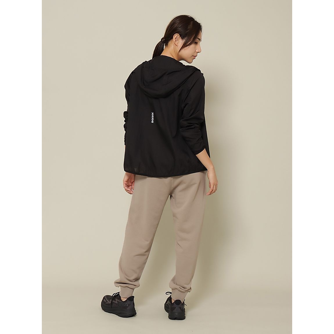 RUNナイロンリップ  ポケッタブルジャケット LADIES