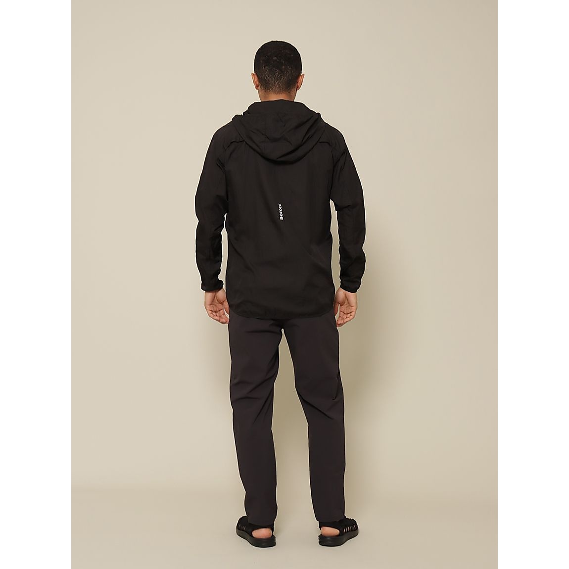 RUNナイロンリップ  ポケッタブルジャケット MENS