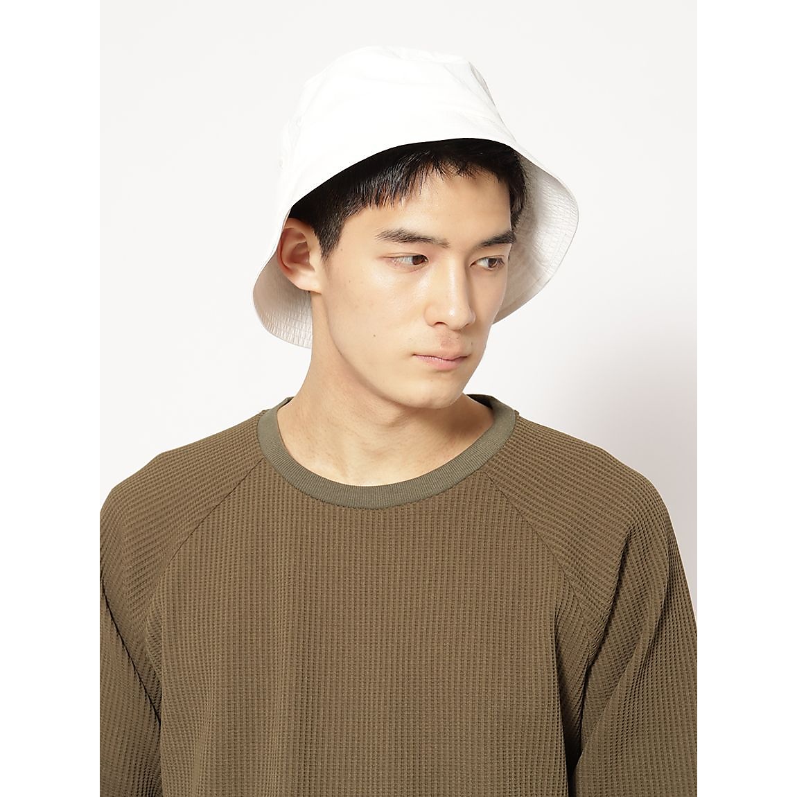 クリンクルナイロン バゲットハット