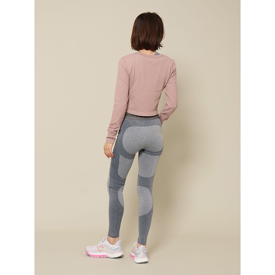 杢成型:ソフトサポート ロングタイツ LADIES