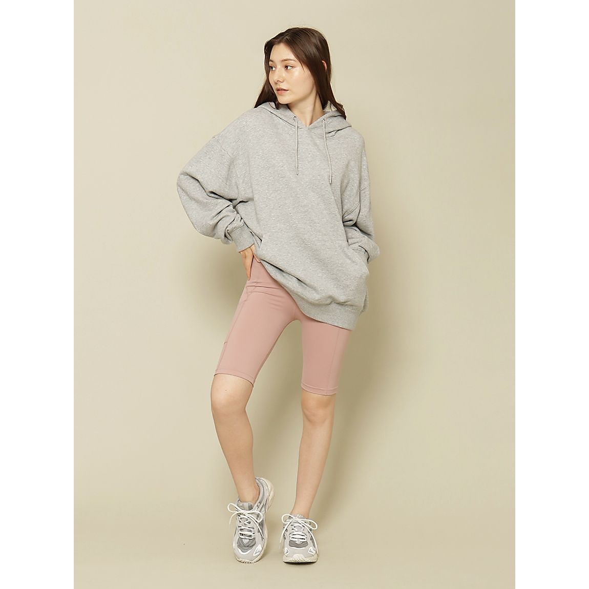 ナイロンスパン:ライトサポート ハーフタイツ LADIES