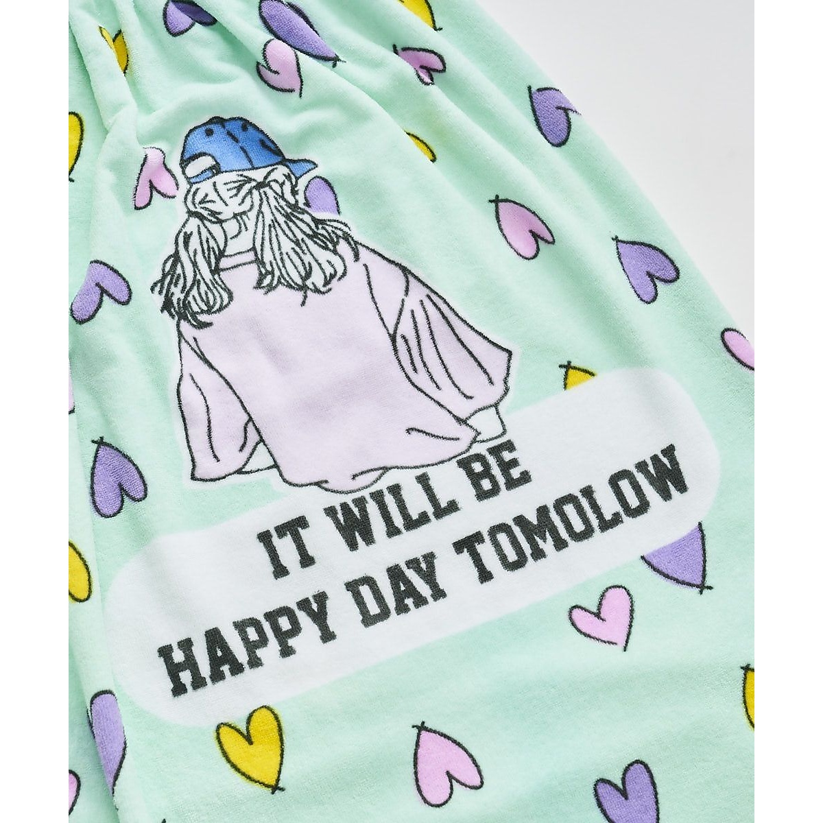 グラデ100CM丈巻きタオル