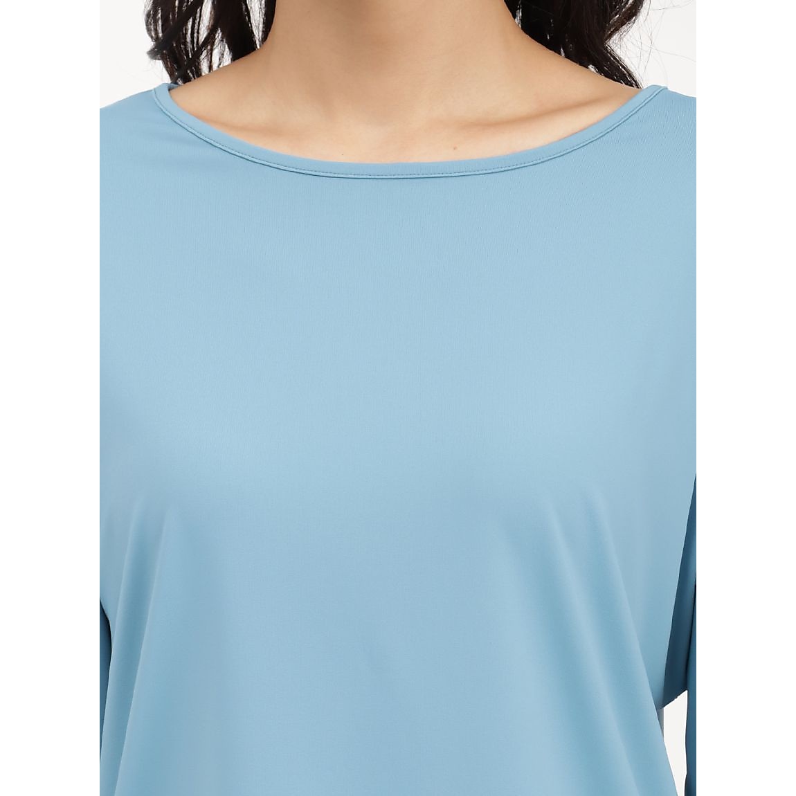 PLWYSAQAドロップショルダーラッシュTレディース