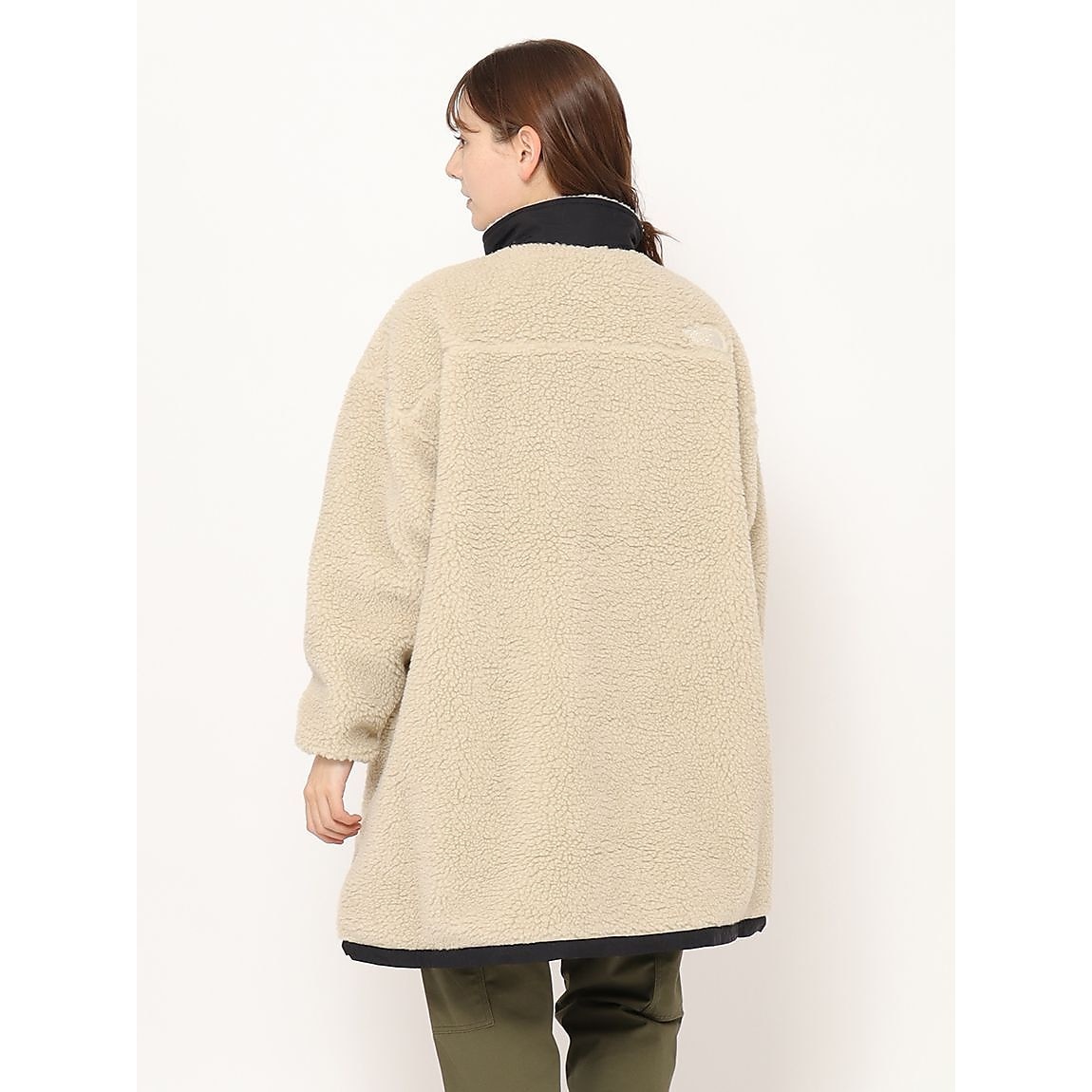Maternity Boa Fleece Jacket & Baby Cap (マタニティボアフリースジャケット&ベビーキャップ)