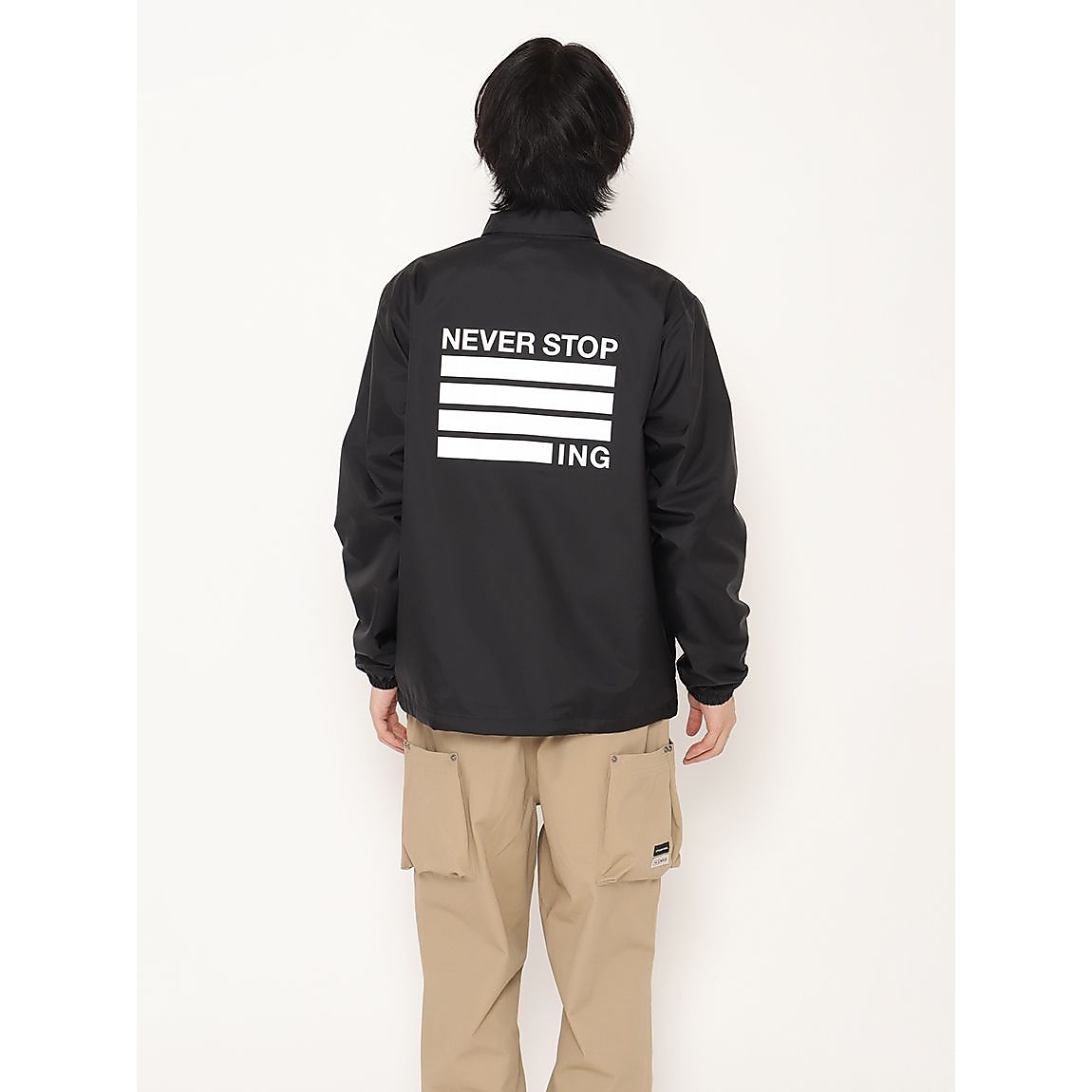 NEVER STOP ING The Coach Jacket (ネバーストップ ING ザ コーチジャケット)