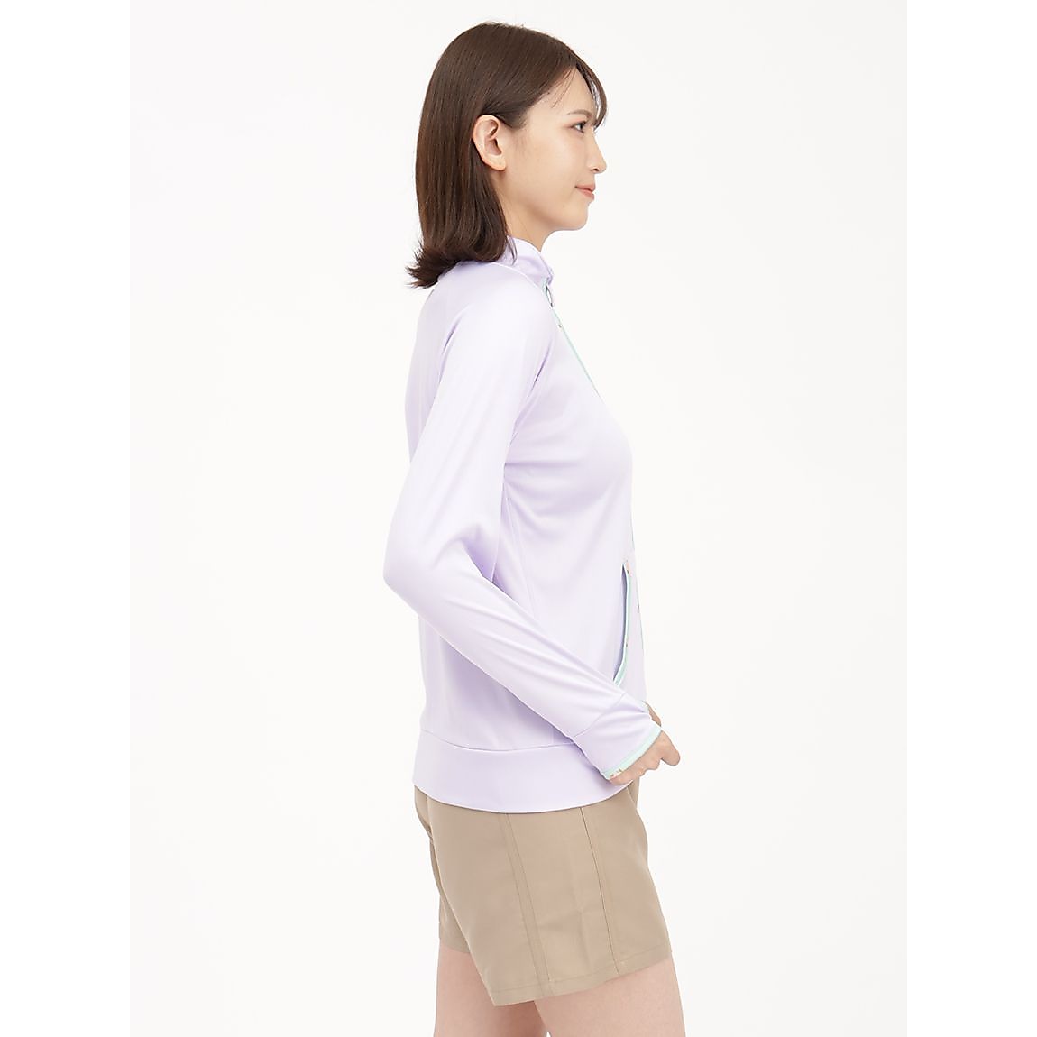 CBスモールフラワーラッシュジャケットネイビー