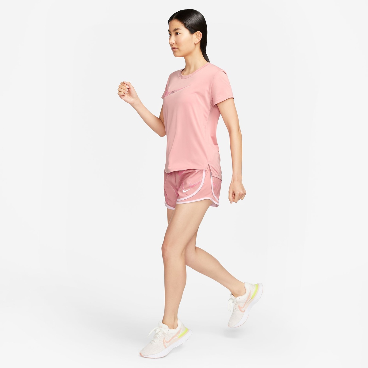 ナイキ ウィメンズ DF スウッシュ ハイブリッド S/S トップ