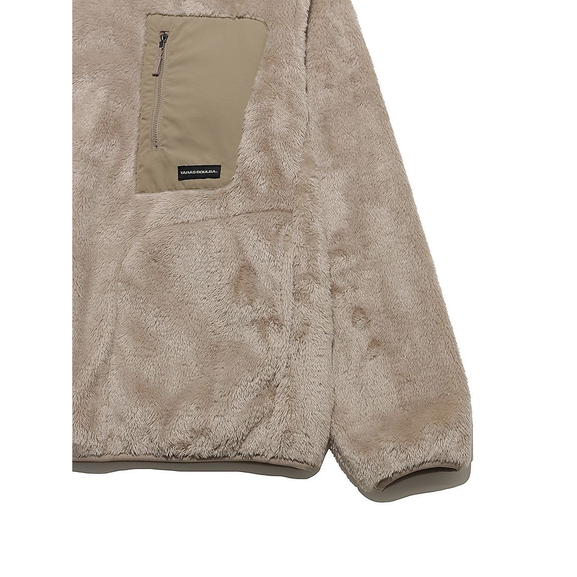 シャギーフリース クルーネックプルオーバー