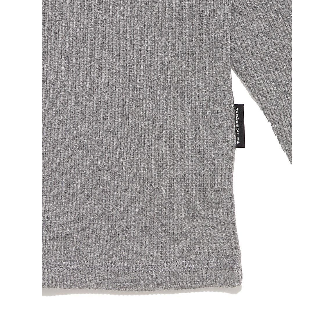 レディース ワッフルロングTシャツ