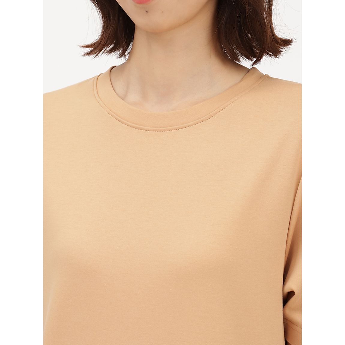 裾バルーンＴシャツワンピース