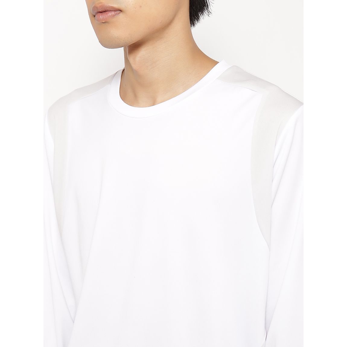 for RUN テックカノコ クルーネック長袖Tシャツ MENS