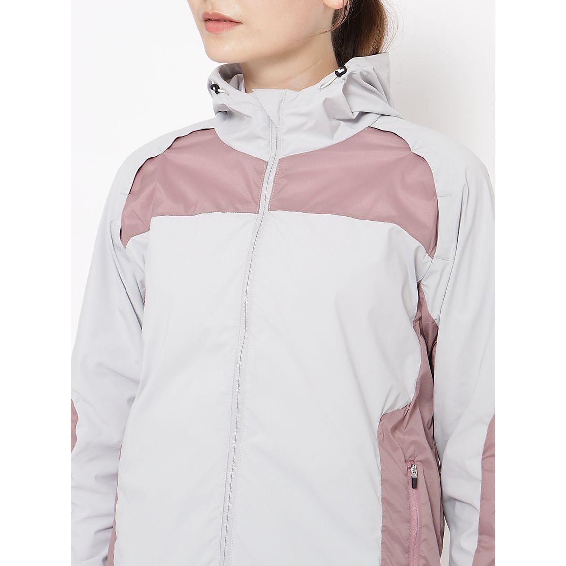 for RUN 撥水ストレッチ フーディジャケット LADIES