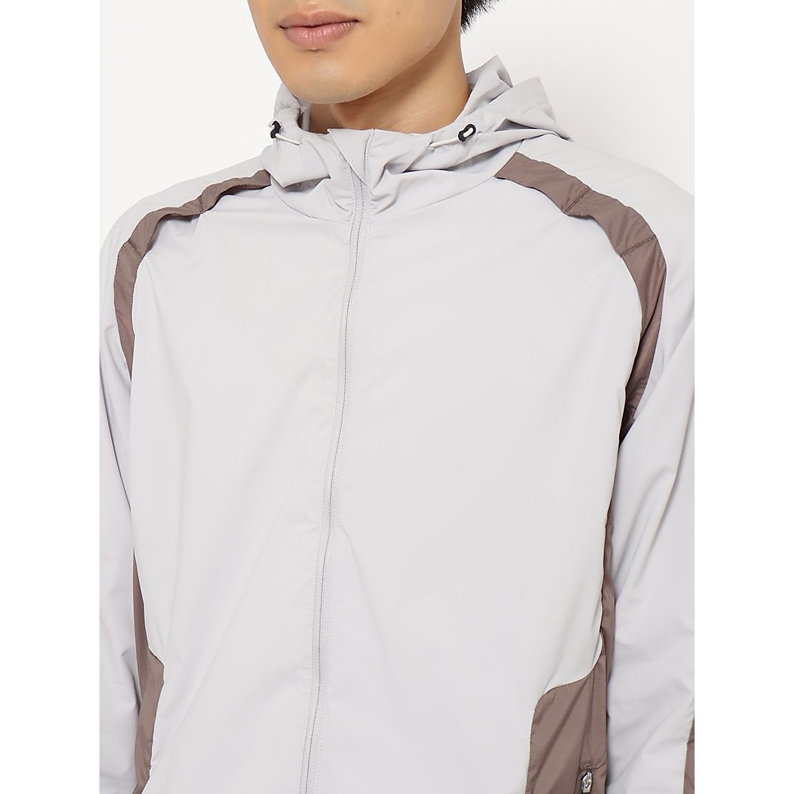 for RUN 撥水ストレッチ フーディジャケット MENS