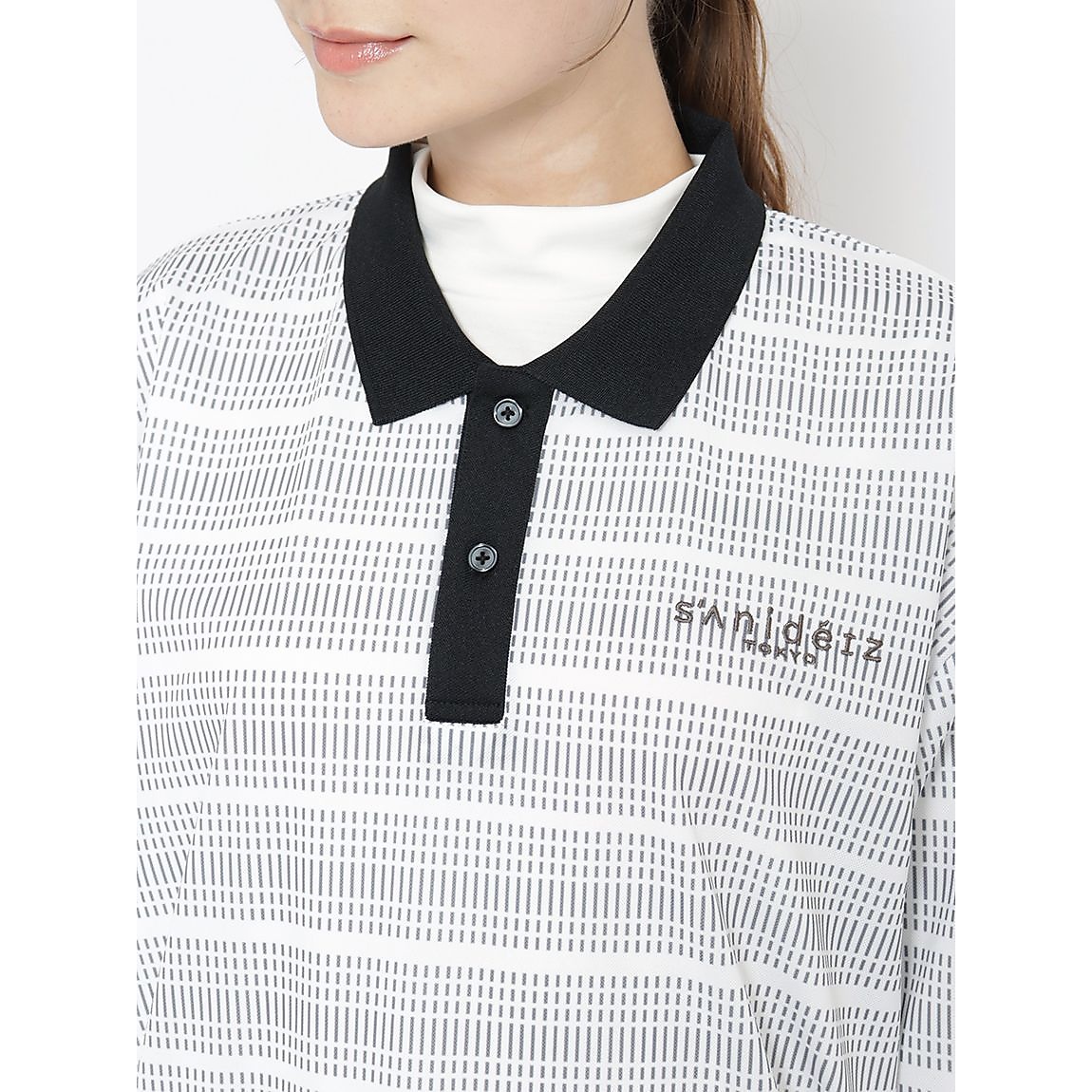 ポリエステルカノコ ポロシャツ MENS