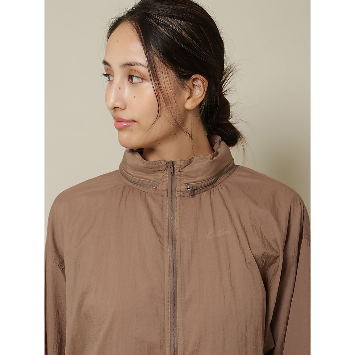 エアーナイロン フーディブルゾン