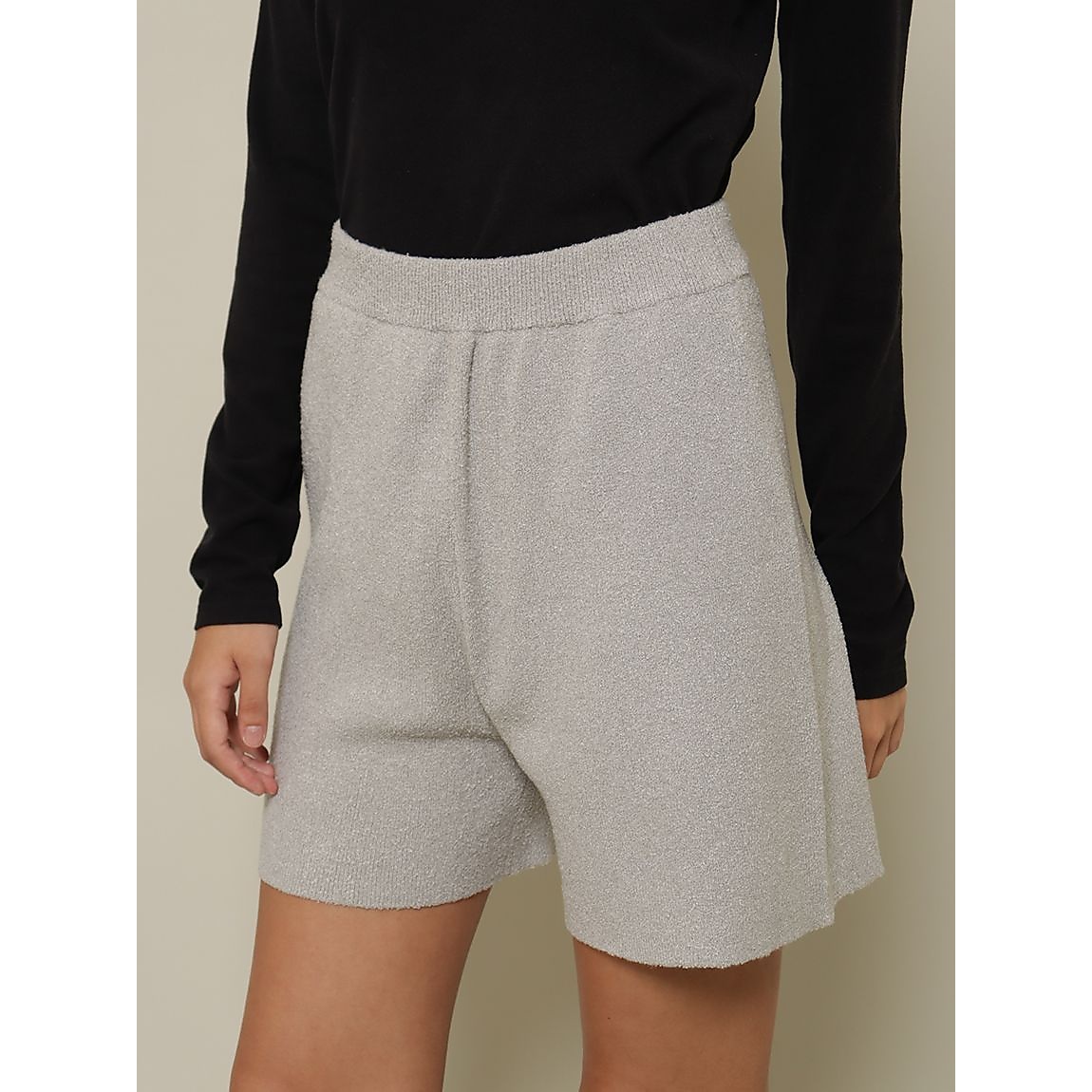 ニットブークレ リラクシングショートパンツ