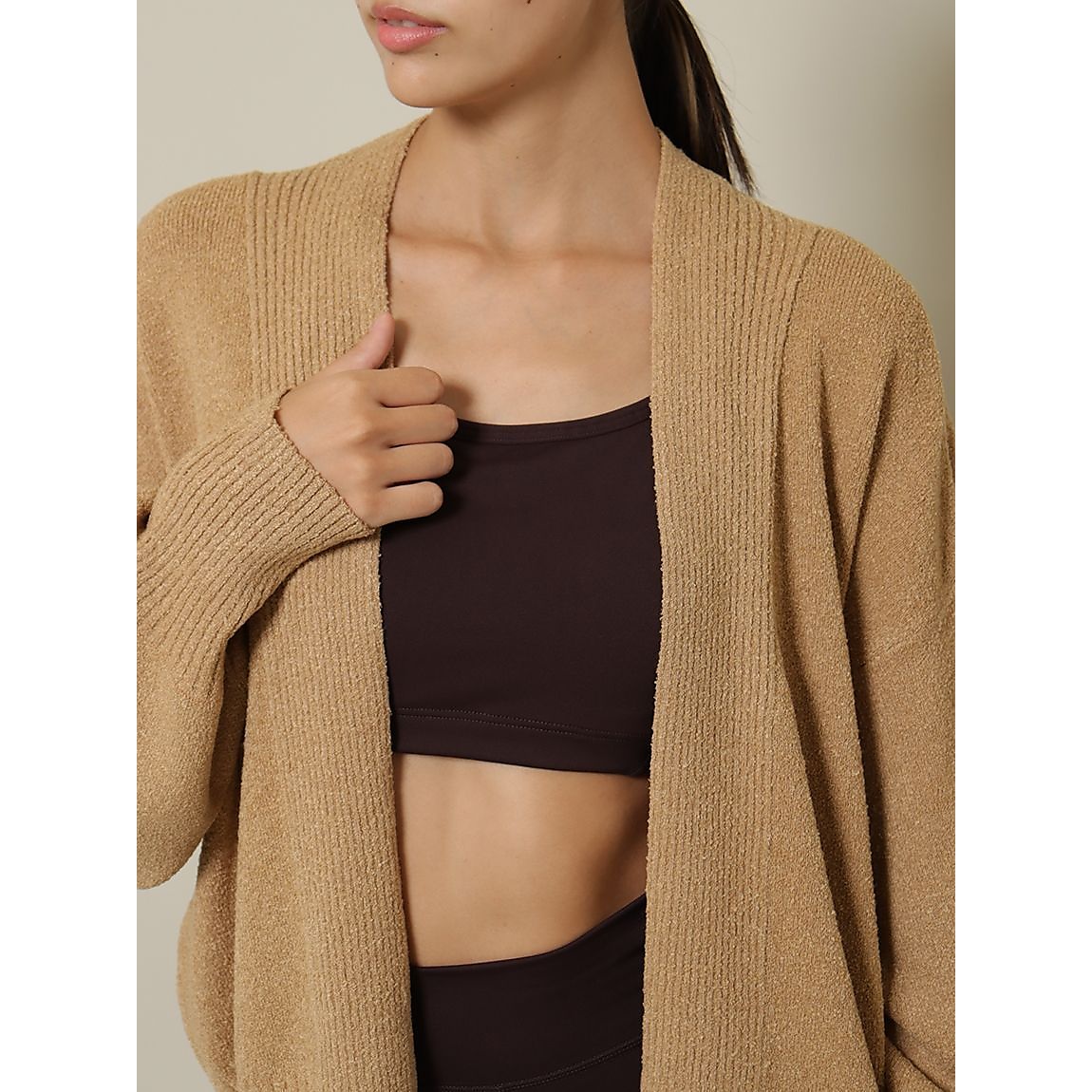 ニットブークレ リラクシングカーディガン