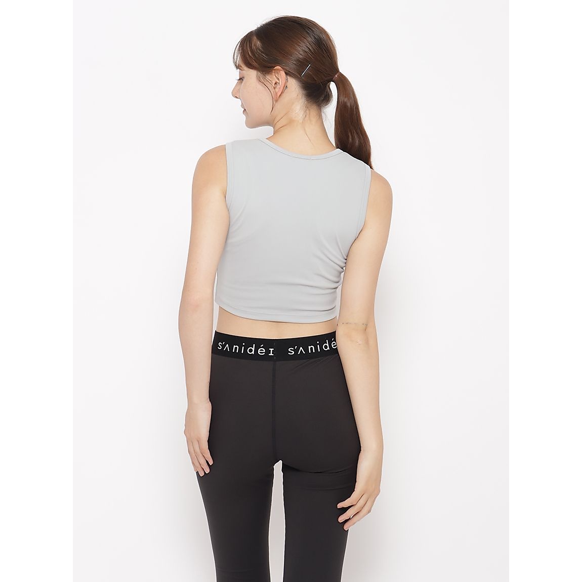 Cocotyベアスムース クロップトタンクトップLADIES