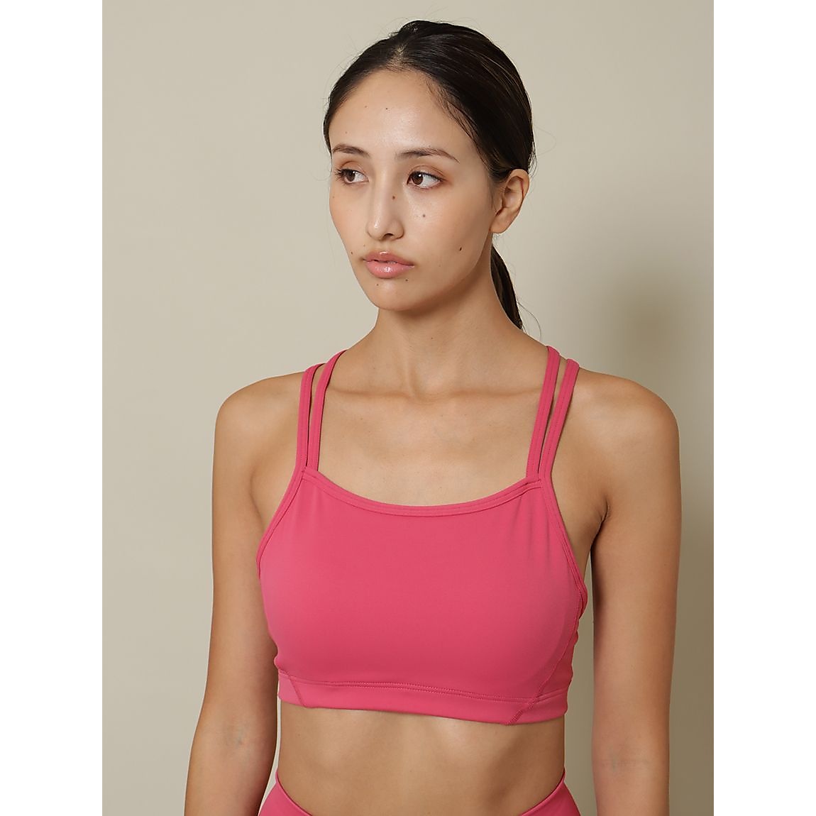 ナイロンスパンライトサポート ブラトップショート