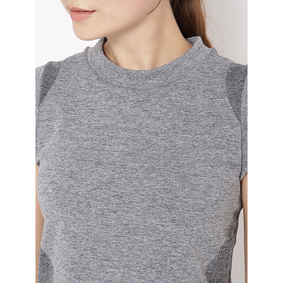 杢成型 クロップトタンクトップLADIES