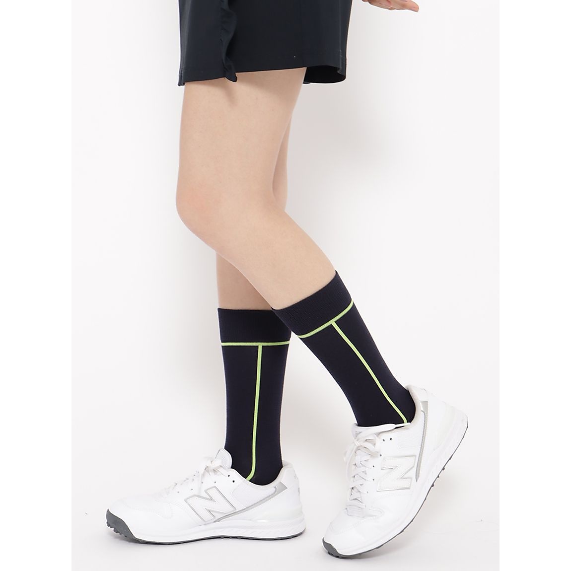 スーパーファインメリノウール 足底サポート付ソックス：ミドル