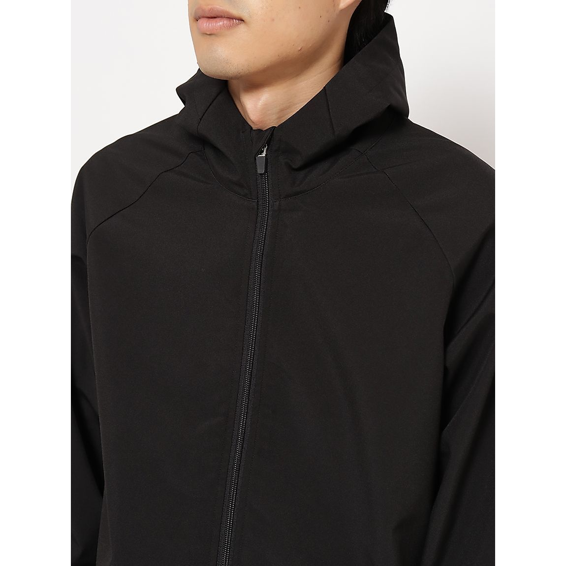 トリコットボンディング防風フーディジャケット UNISEX