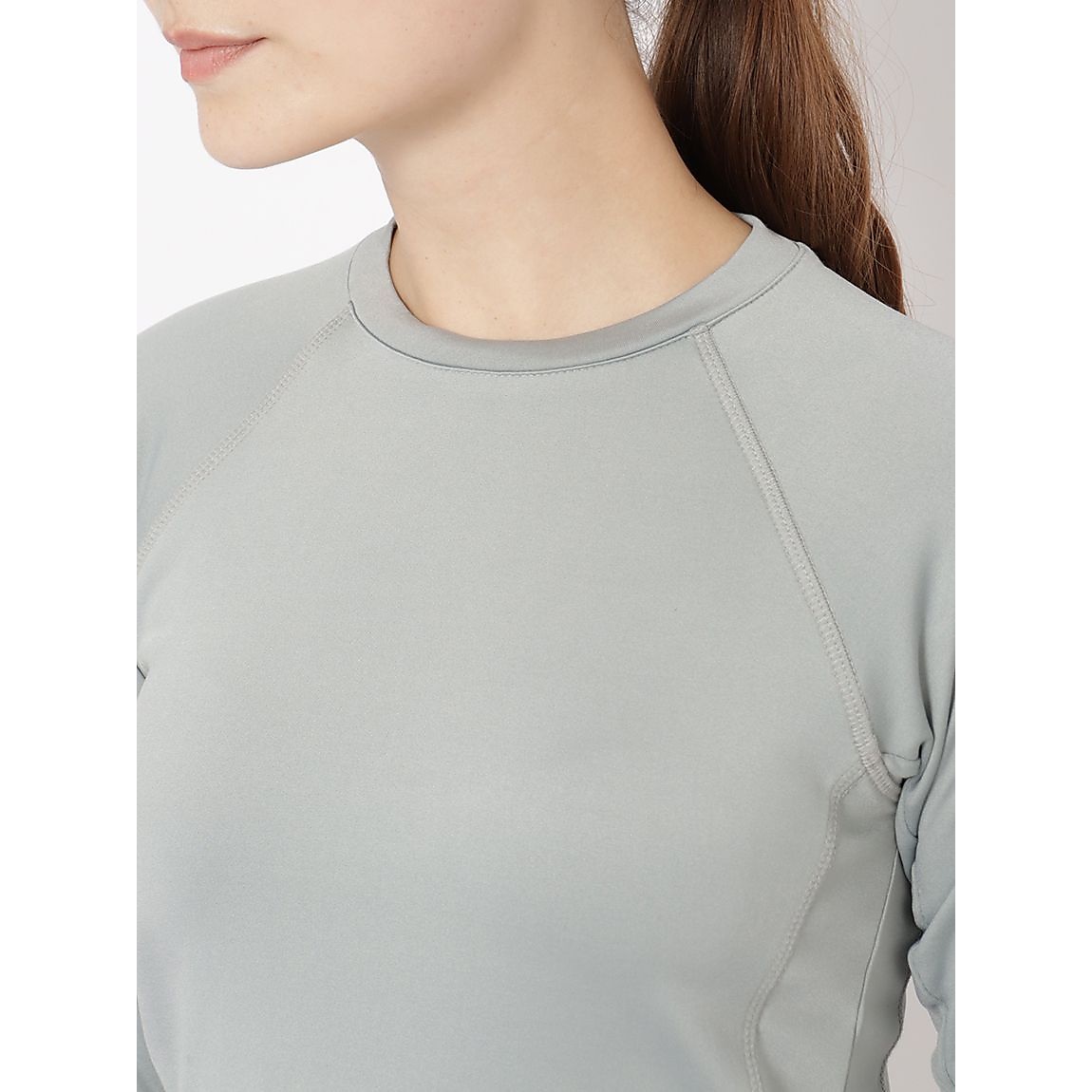 ソフトコンプレッションWARM クロップト長袖Tシャツ LADIES