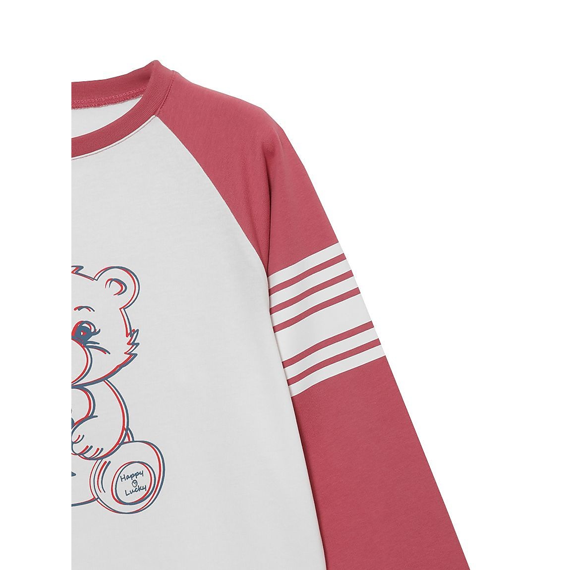 「BERRY BEAR」シリーズ プリントラグランTシャツ JUNIOR