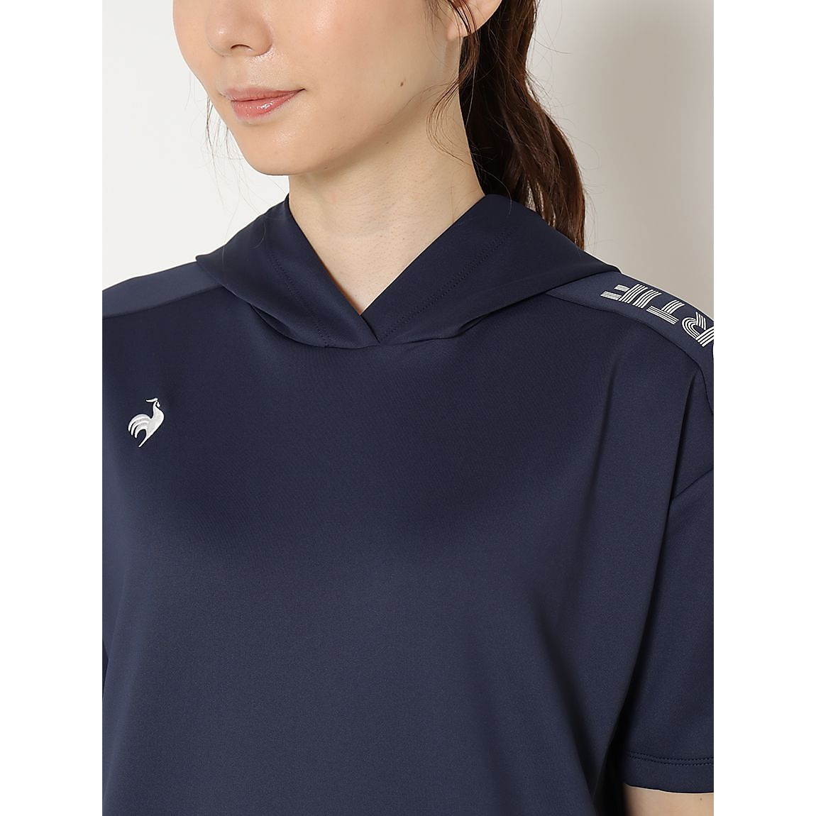 スフレダンボール半袖フーディー