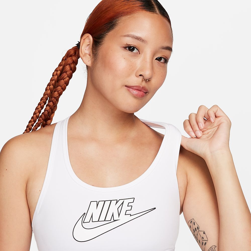 ナイキ ウィメンズ スウッシュ MED SPT フューチュラ ブラ