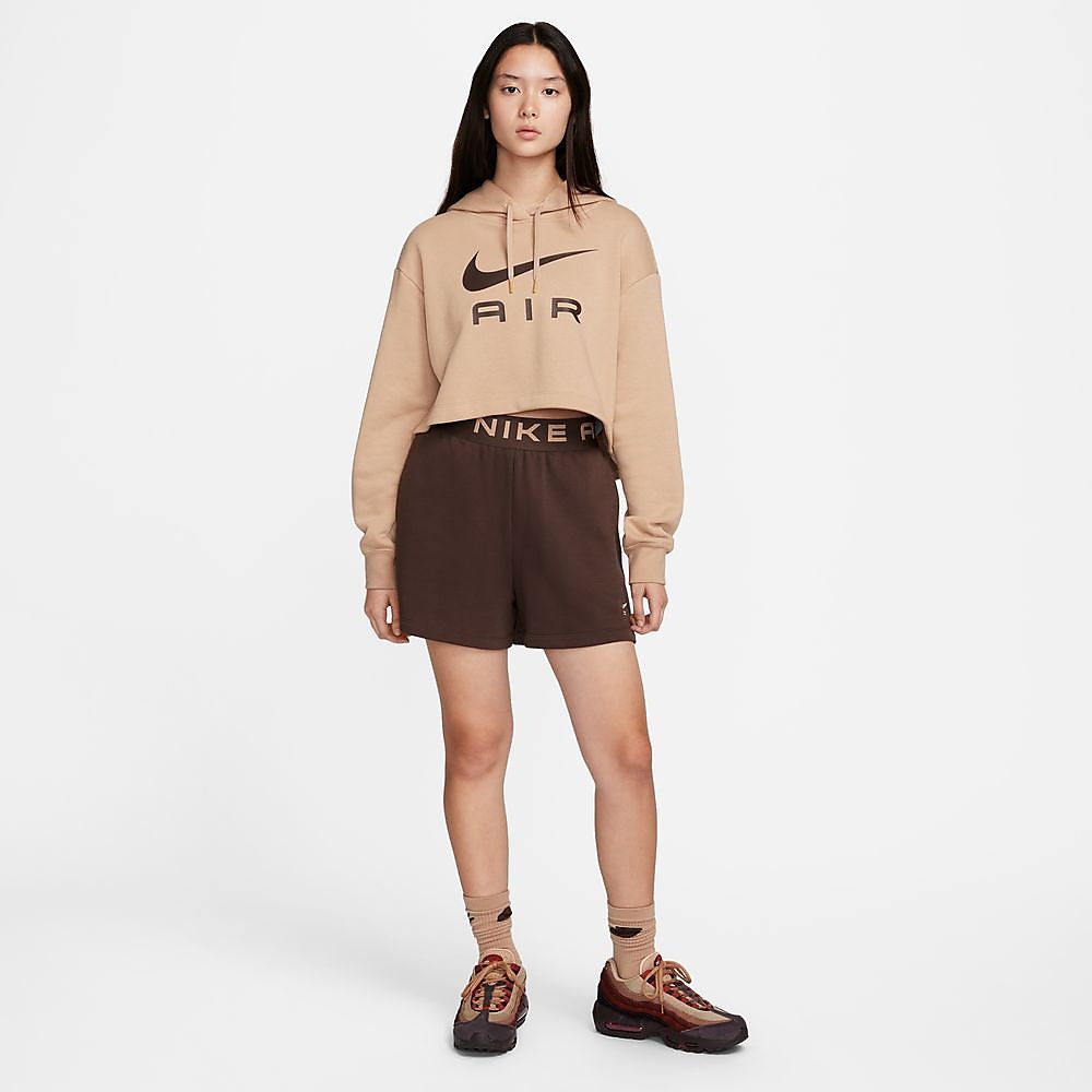 ナイキ ウィメンズ NSW エア フリース OS プルオーバー L/S フーディ