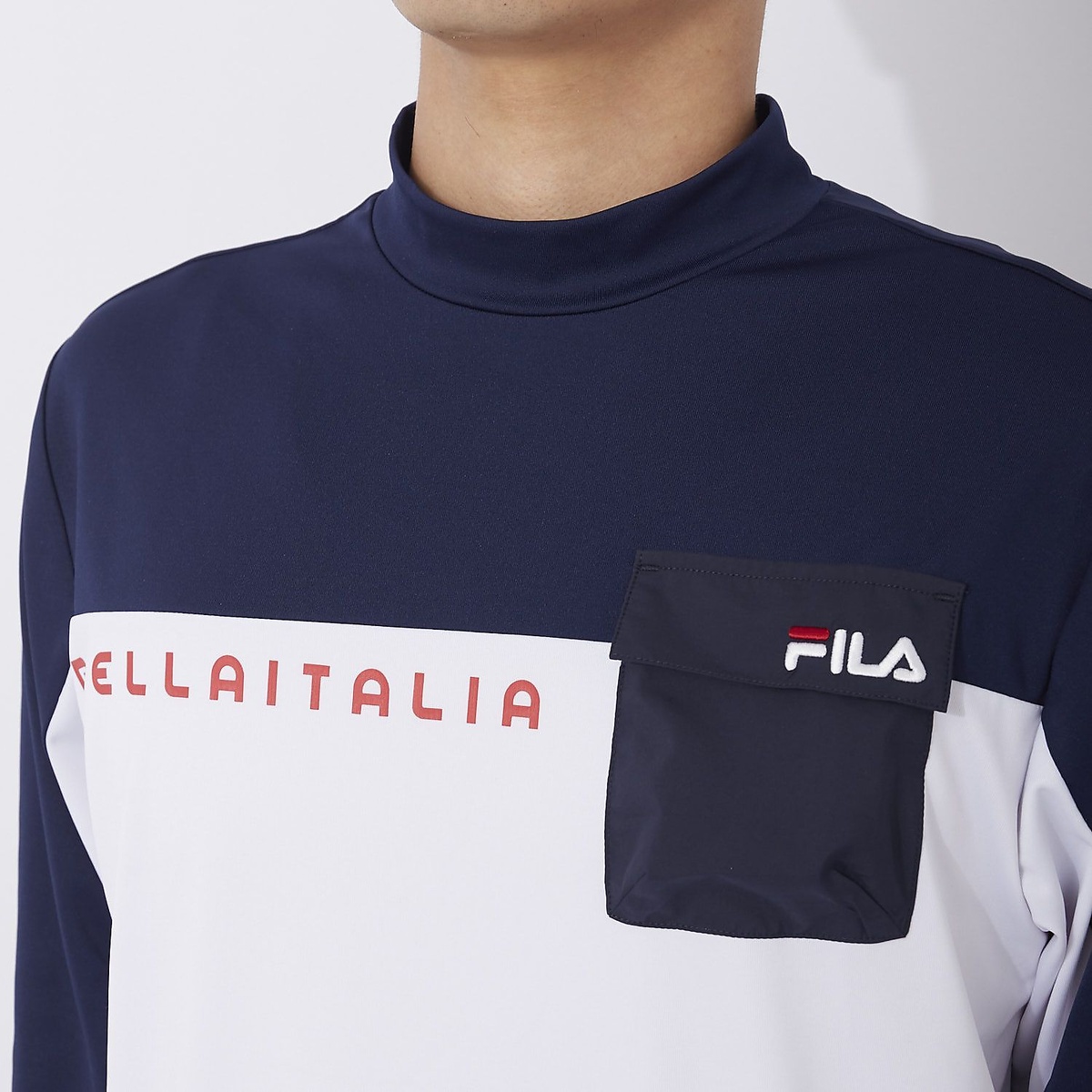 ＦＩＬＡ　ＧＯＬＦ　ナガソデ　シャツ