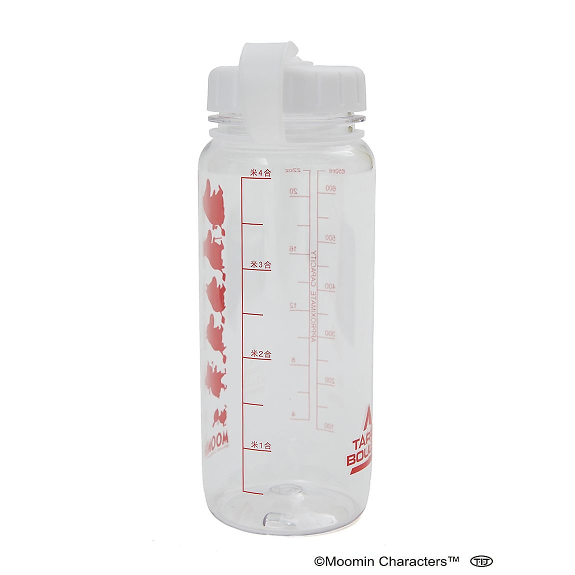 ウォーターボトル 650(ムーミン)クリスタルレッド