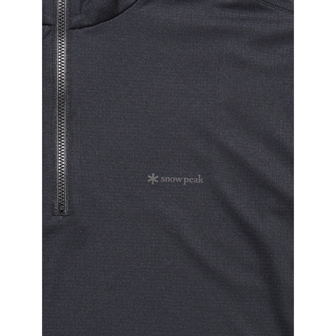 PE POWER DRY HALF ZIP PULLOVER S ORANGE