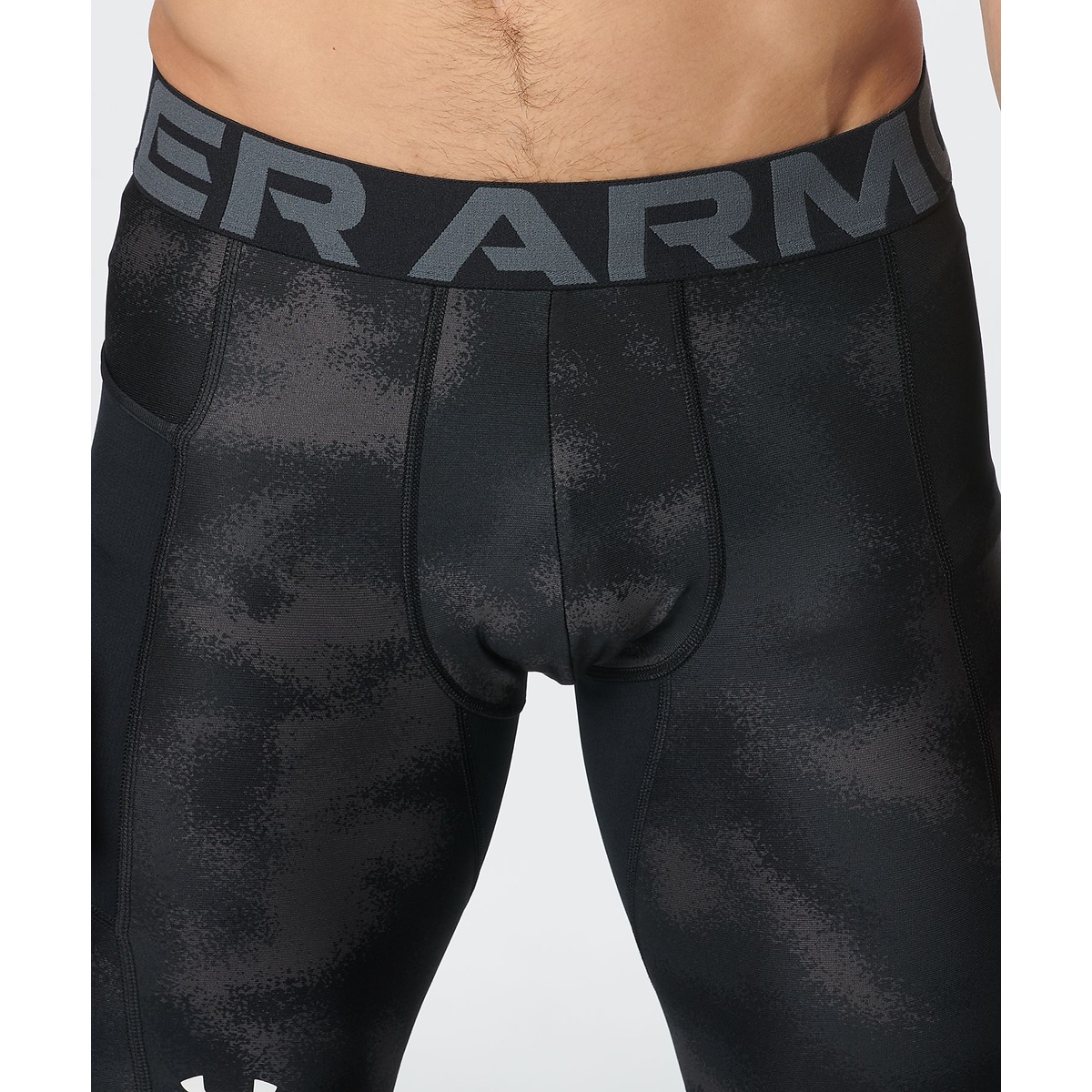 UA HG Armour Printed Lg Sts