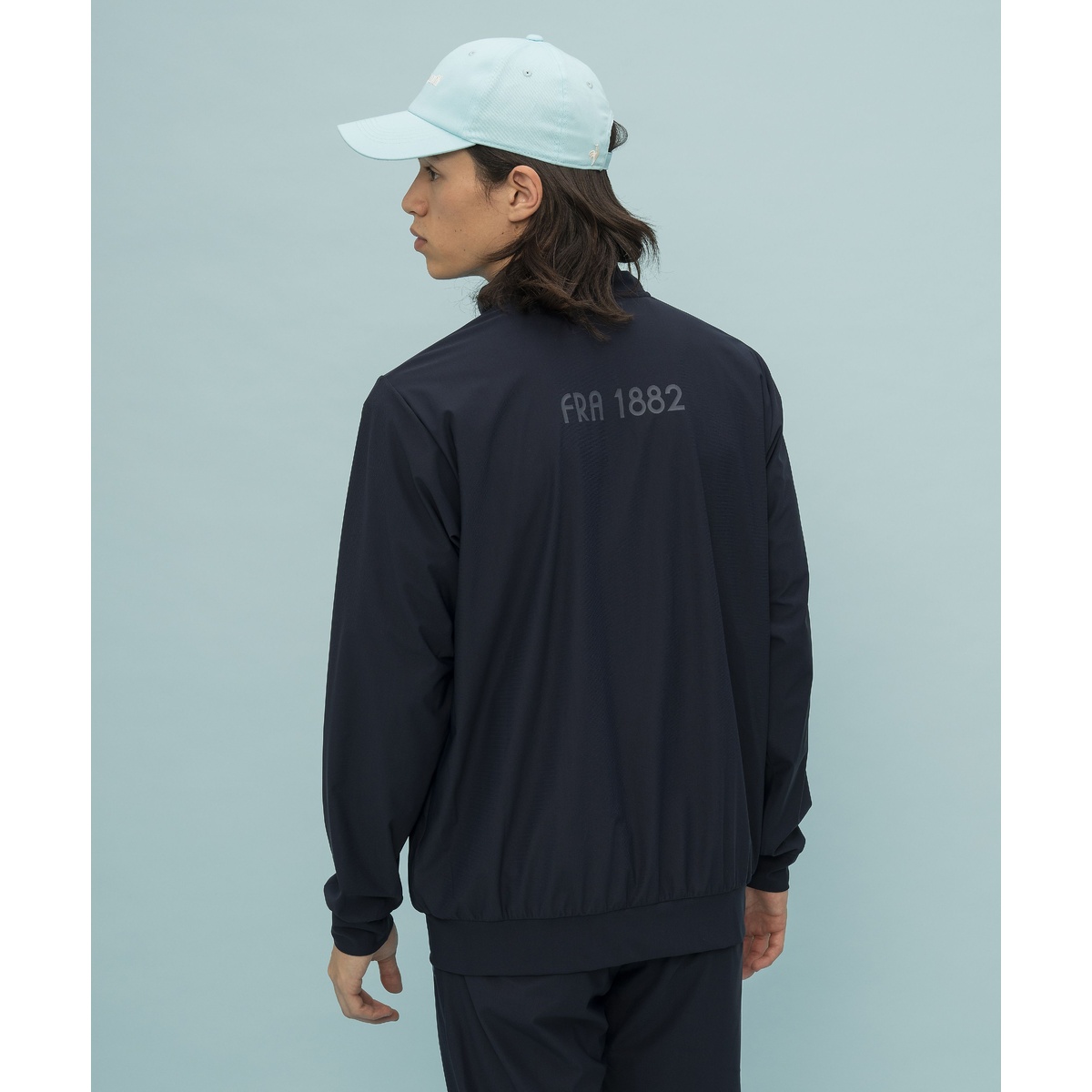 接触涼感 スタンドジャージジャケット