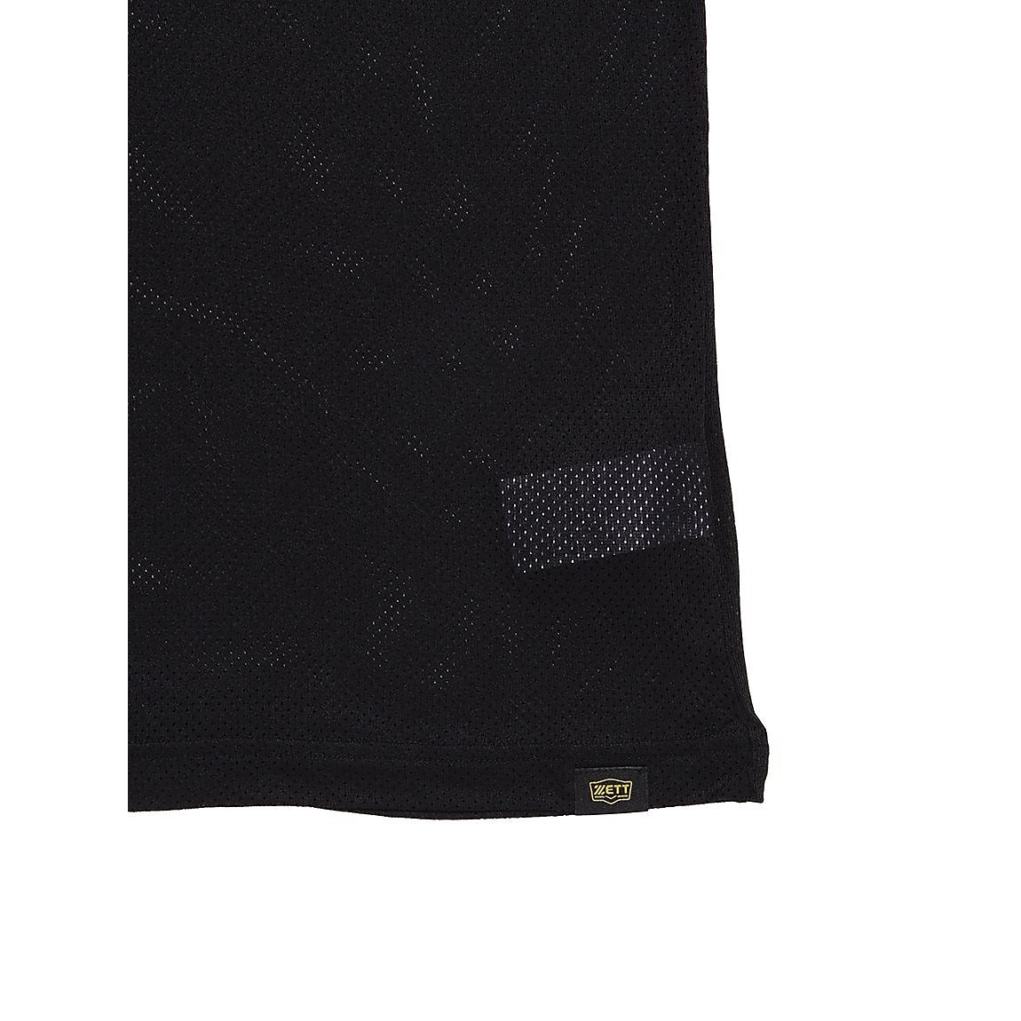 クルーネックノースリーブメッシュアンダーシャ*