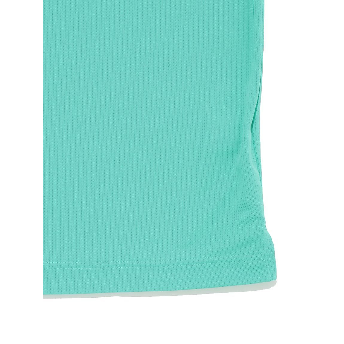 半袖モックネックシャツ